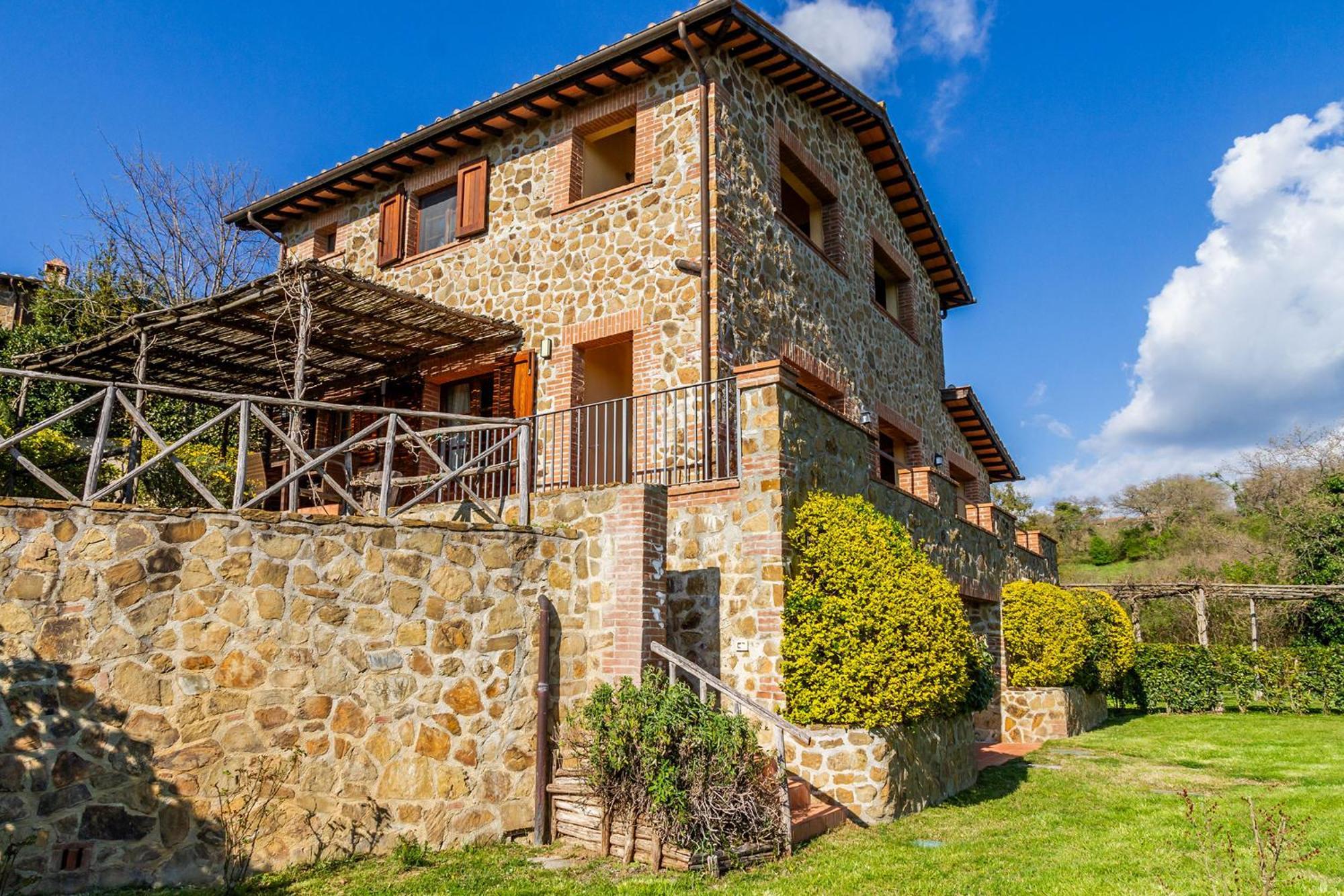 Home With A View In Scansano, Tuscany Exterior foto