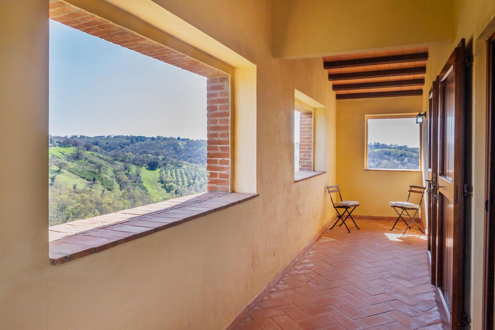 Home With A View In Scansano, Tuscany Exterior foto