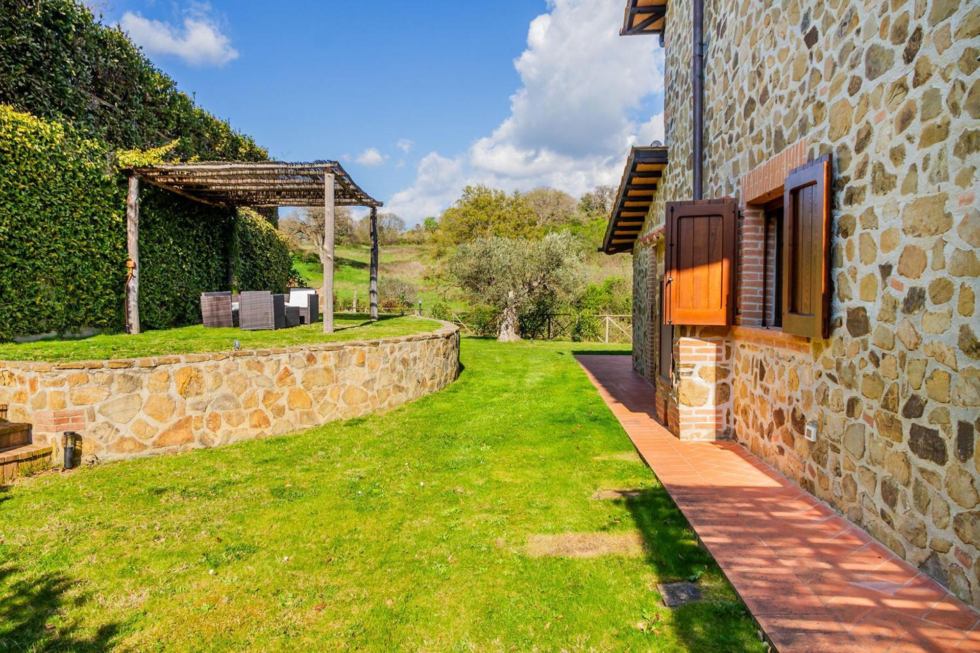 Home With A View In Scansano, Tuscany Exterior foto